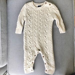 Gap Cable Knit One Piece 3-6mo